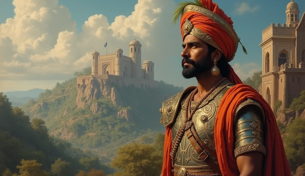Discuss the role of loyalty and sacrifice in Maharana Pratap's life and leadership.
