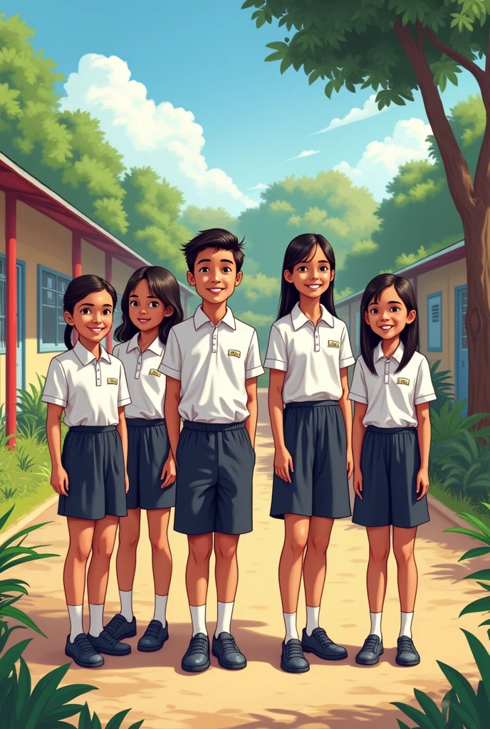 Brazil, state Rondônia stadual School uniform