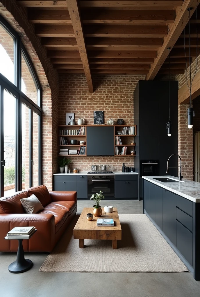 Idriss habiterait probablement dans un loft industriel rénové situé dans un quartier authentique et vivant de Marseille, comme le Panier ou la Plaine.
Type de lieu : Loft industriel rénové
* Caractéristiques : Un espace ouvert avec de grandes fenêtres, des murs en briques apparentes, des poutres métalliques, et un mélange de mobilier moderne et vintage. Ce type de logement reflète bien la dualité d'Idriss : un cadre à la fois brut et raffiné, symbolisant son caractère complexe, à la fois rude et séducteur.
* Aménagement : Le loft serait décoré de manière minimaliste, avec des touches personnelles comme des souvenirs de famille, quelques œuvres d'art local, peut-être une collection de vinyles ou de livres. L'espace serait fonctionnel mais élégant, conçu pour être à la fois un refuge personnel et un lieu où il peut recevoir des amis proches.
Voici une description plus détaillée du loft d'Idriss :
Disposition générale :
* Espace ouvert : Le loft est principalement un grand espace ouvert, sans cloisons, ce qui lui donne une impression de liberté et de fluidité. Les différentes zones (salon, cuisine, chambre) sont définies par le mobilier plutôt que par des murs.
Salon :
* Sofa en cuir vintage : Au centre du salon, un grand canapé en cuir vieilli, marron foncé, qui semble aussi confortable que stylé. Il est posé sur un tapis aux motifs géométriques simples.
* Table basse en bois brut : Devant le canapé, une table basse en bois massif, peut-être une pièce unique récupérée, avec des marques d’usure qui lui donnent du caractère.
* Étagères ouvertes : Sur un mur, des étagères en métal noir et bois accueillent une collection de livres, quelques vinyles, et des objets personnels, comme des souvenirs de voyage ou des photos encadrées de sa famille.
Cuisine :
* Cuisine intégrée : La cuisine est ouverte, avec un comptoir en béton brut qui sert aussi de bar pour les repas rapides. Les armoires sont en métal noir mat, avec des poignées en acier brossé.
* Électroménagers modernes :