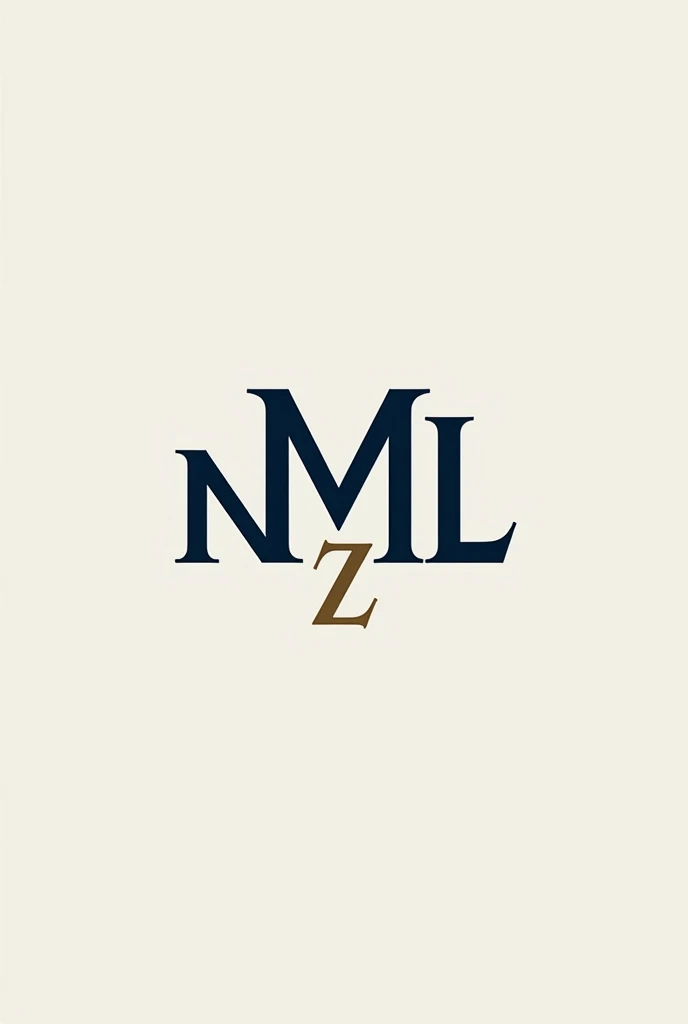 Create a university logo with the initials MMCZL