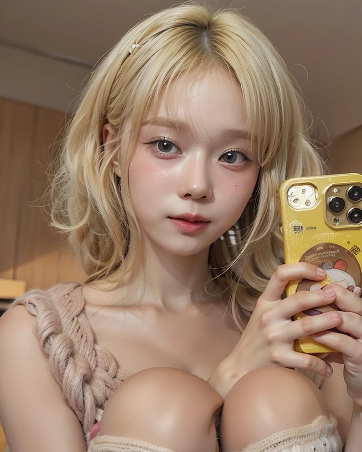 Winter aespa cute whit blonde hair MIJEONG FROM AESPA pretty WINTER AESPA