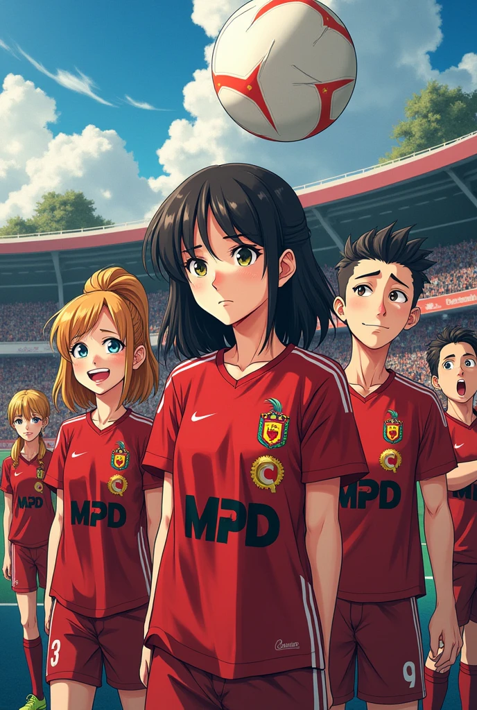 Flamengo meme in anime