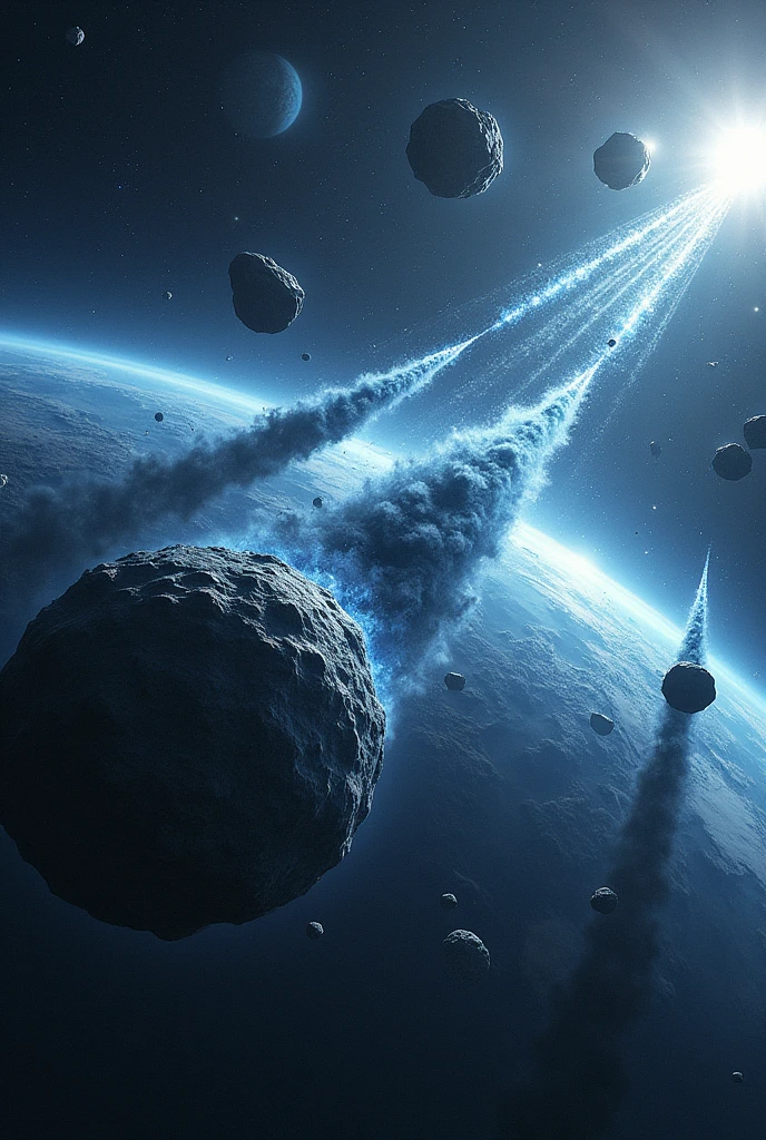 Water transported on asteroids during the late bombardment 3.9 billion years ago