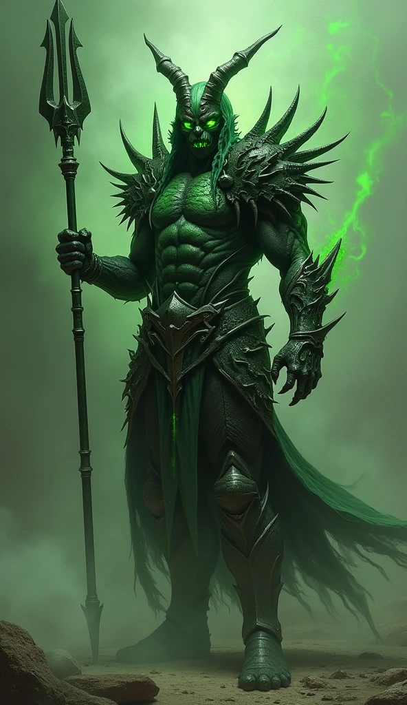 A sinister warrior whose armor is adorned with venomous spikes and barbs. His skin is a sickly green, and his eyes are slit like a snake's. He wields a spear coated in deadly venom, and his breath is toxic.
    - **Powers**: He can manipulate venom, creating poisonous clouds and coating his weapons with lethal toxins. His strikes can paralyze or kill with a single touch, and he can even inject venom directly into his enemies with a bite or a touch.



