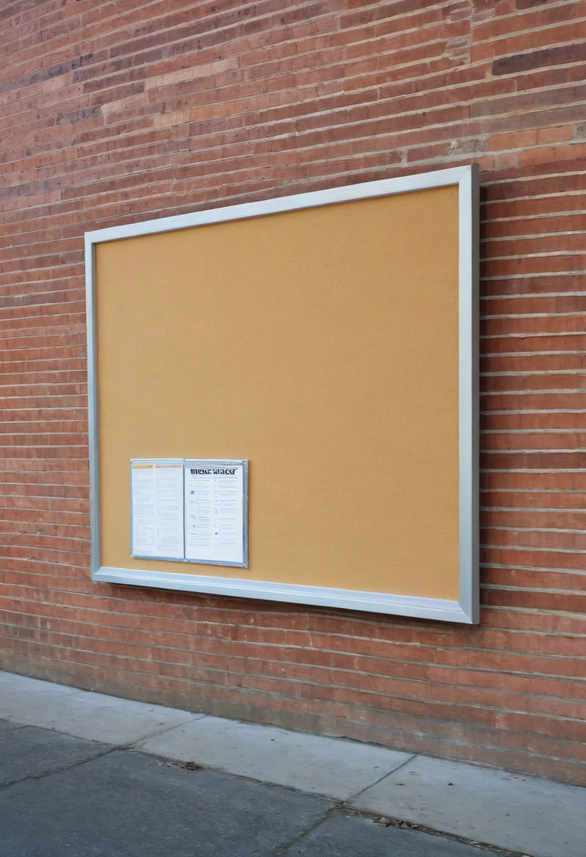 Site bulletin board，Street corner bulletin board