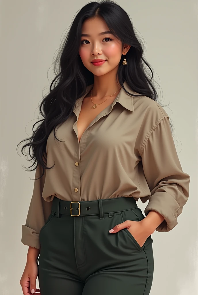 Asian girl, fat