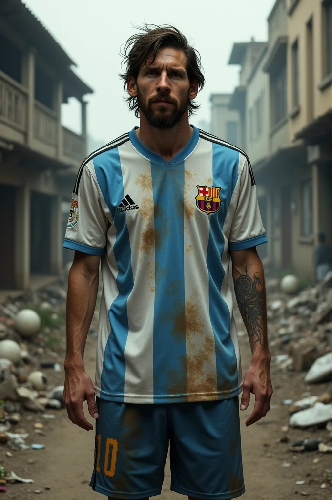 Messi in poverty 