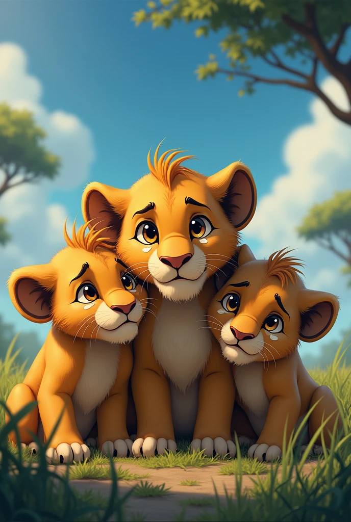 Lion club is crying