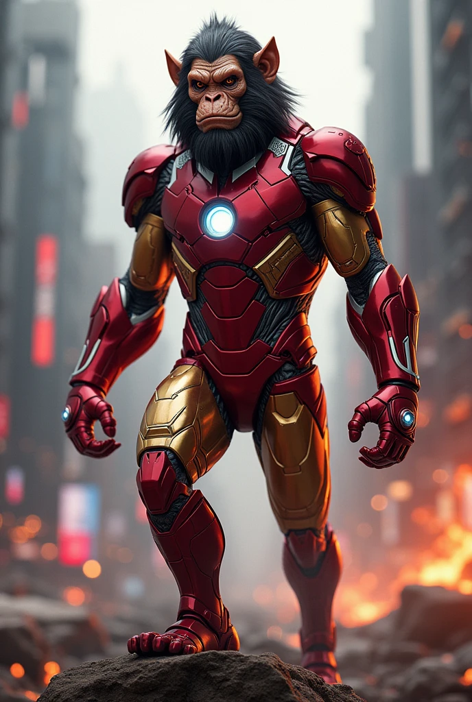 Hanuman in iron man sout 