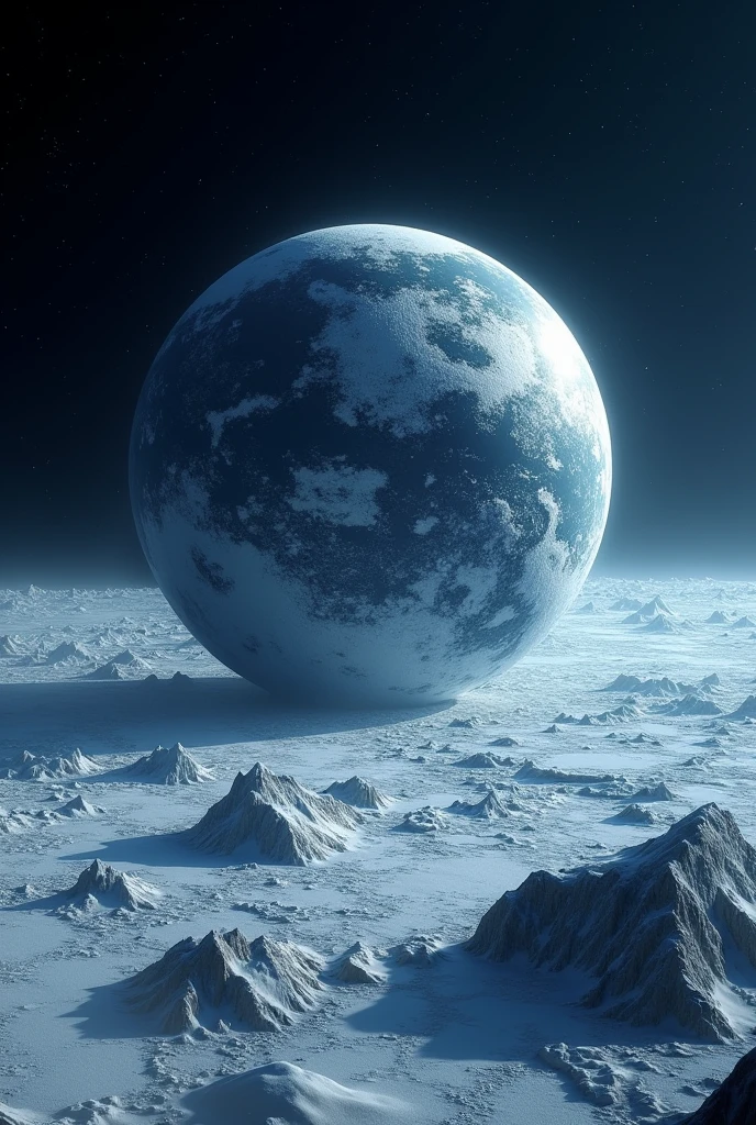 About 750 million years ago, The Earth went through a period of extreme glaciation known as "Snowball Earth"