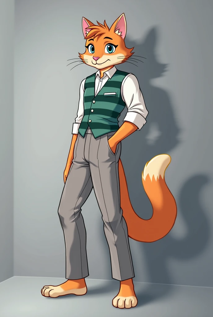 calvin [Lackadaisy] Calvin Mcmurray [Lackadaisy] Freckle [Lackadaisy 1920s style clothing, orange cat, orange fur, striped pattern, striped, white accents ass sex anal_sex cum_inside cum much cum cum_in_all_places inflation cuminflation Big penis big_penis belly inflation gay Penile penetration