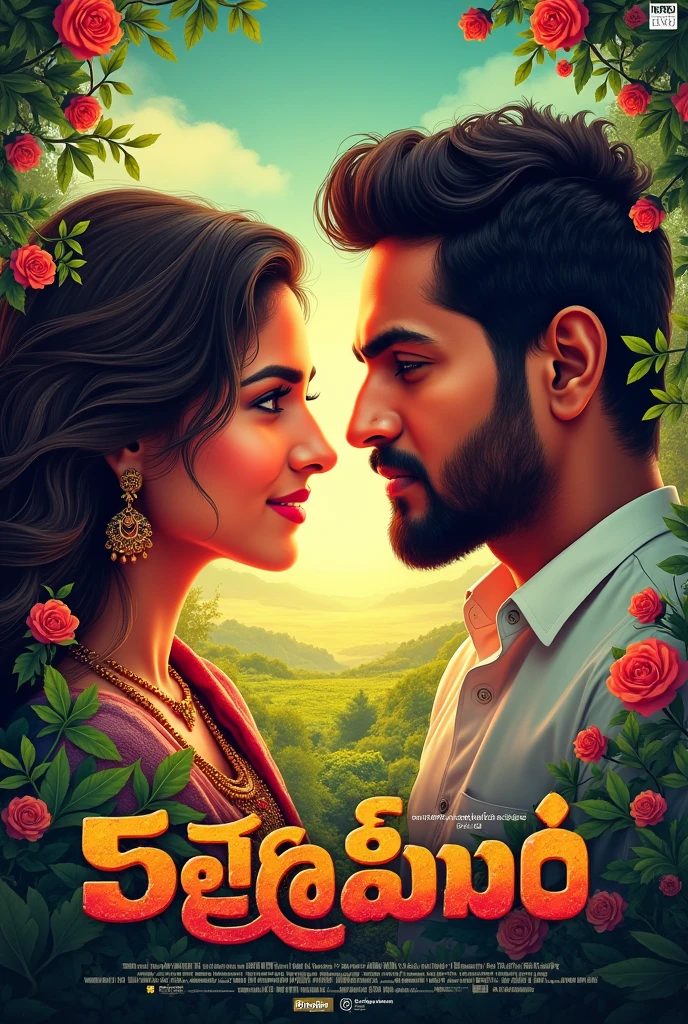 Telugu movie poster, love
