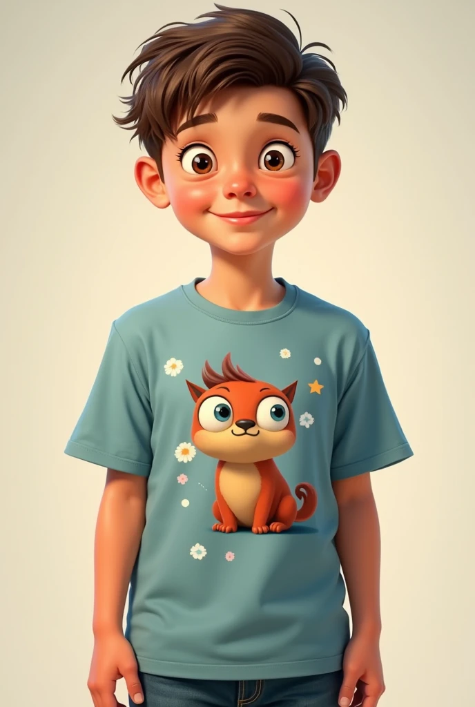 Boy with t-shirt 
