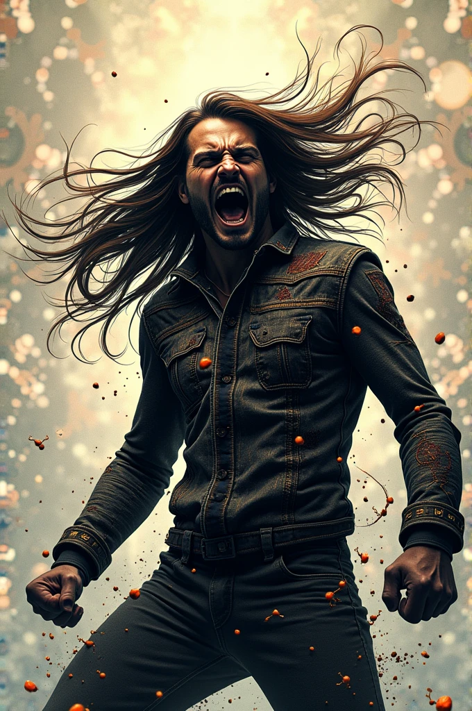 A profile picture for a metabolic biochemistry WhatsApp group that has something related to the metal music genre