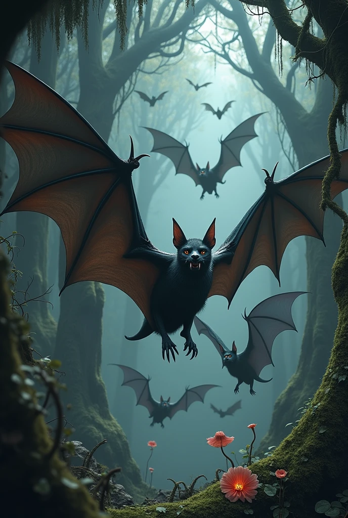 Can you generate bat animal images