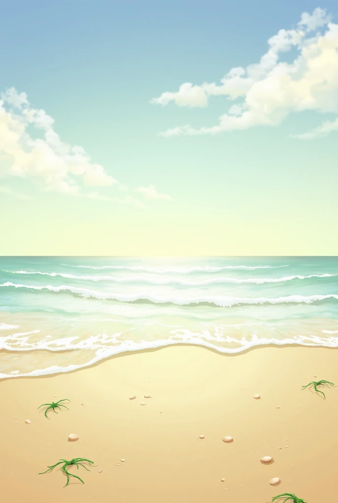The beach at dawn