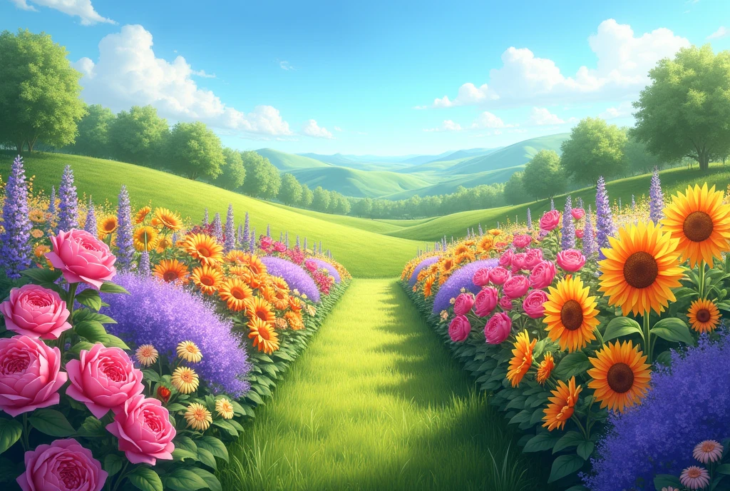 flower garden