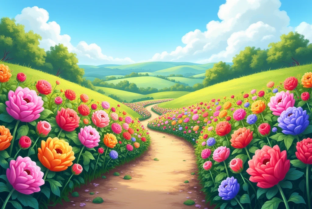 flower garden
