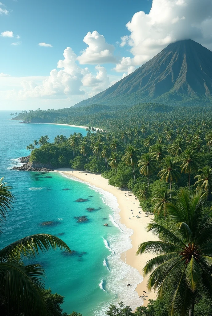 Island that looks real