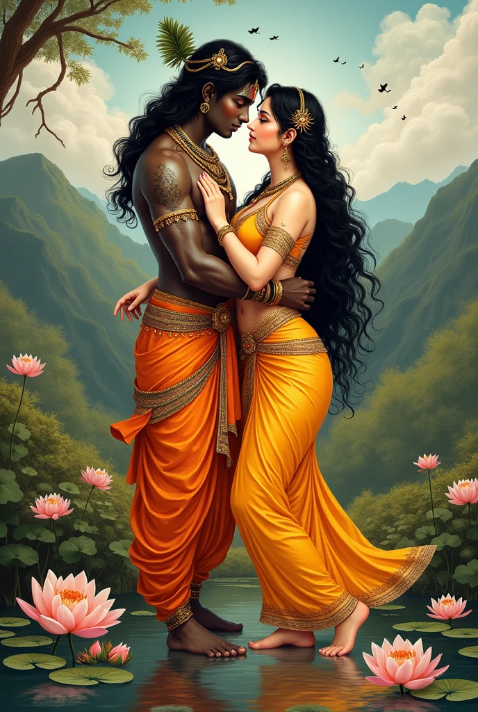 Radha and Krishna