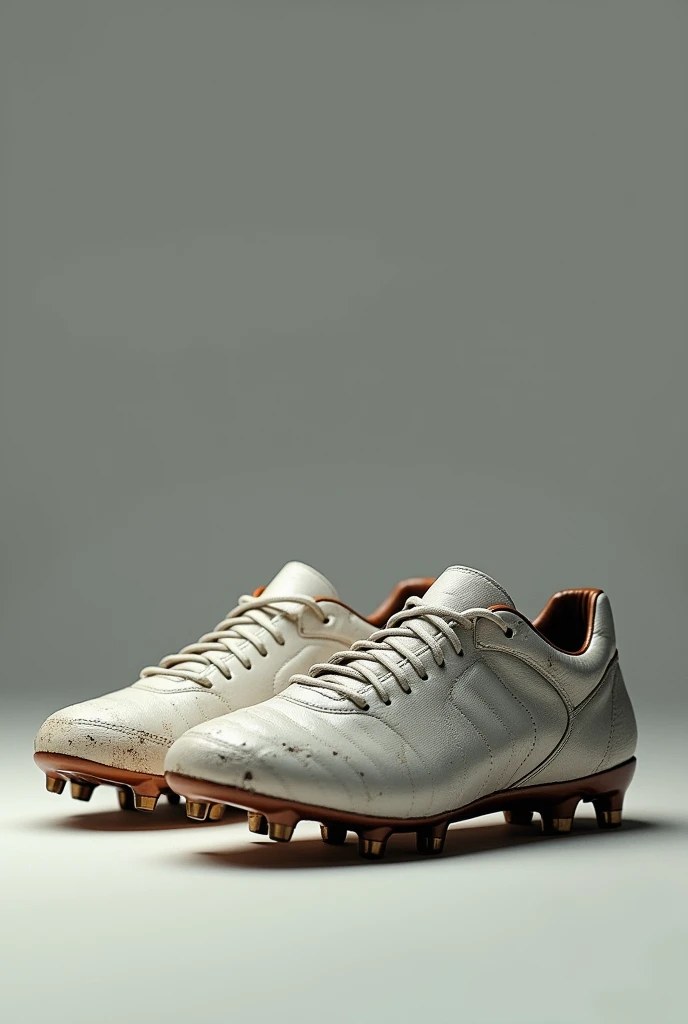 Soccer cleats realistic concept