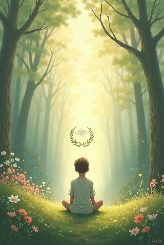 Peace drawing

