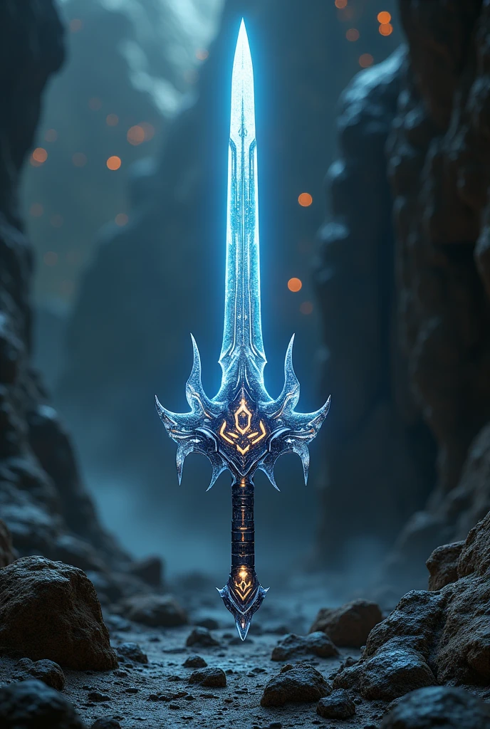 masterpiece, Highest quality, High resolution, sf、arms、High Frequency Ceramic Sword、