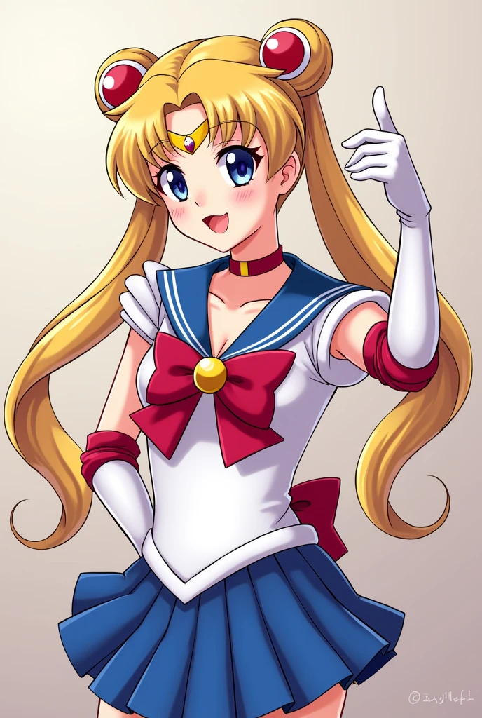 Cosplay、Usagi dressed in a Sailor Moon costume