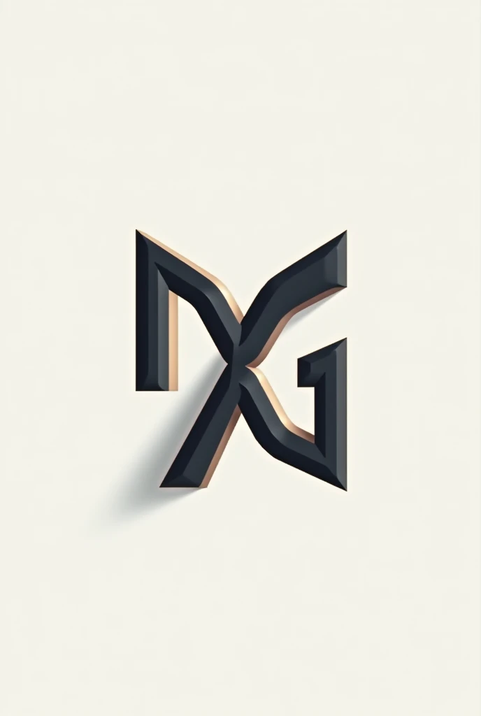 Can you make me a logo with the letter Y and the letter G that is symmetrical? , assimilated to architecture with square geometry