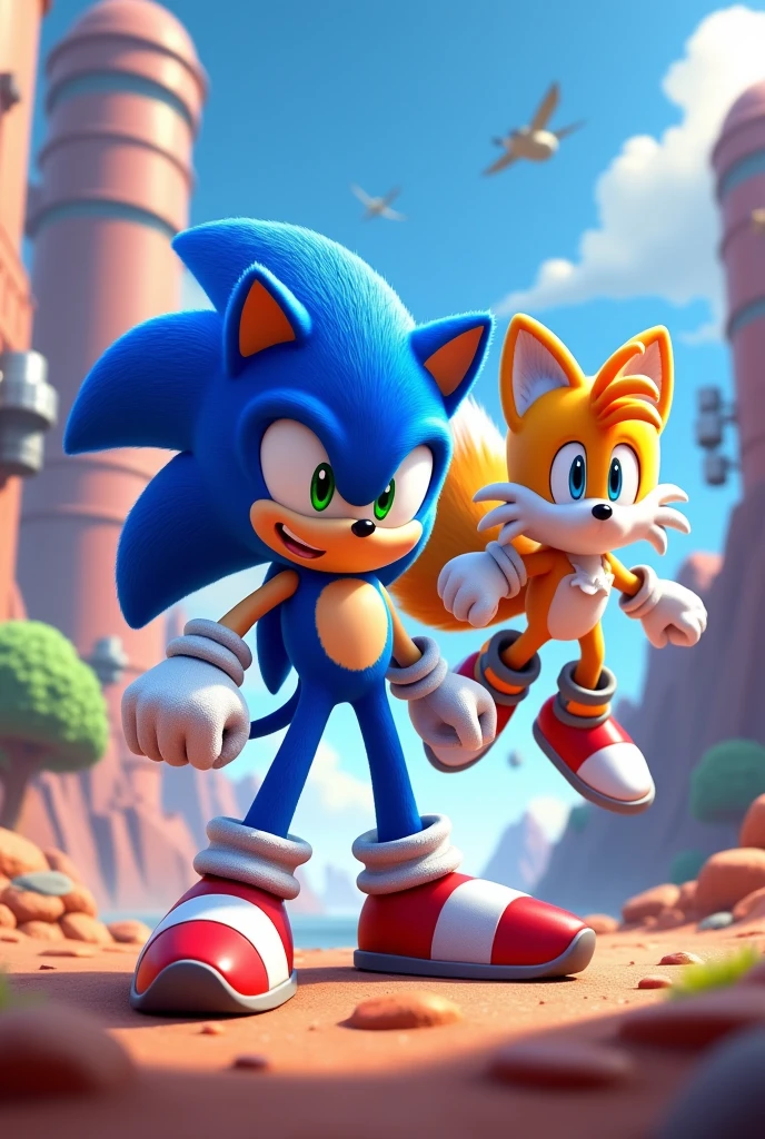 Genera Sonic y tails 
