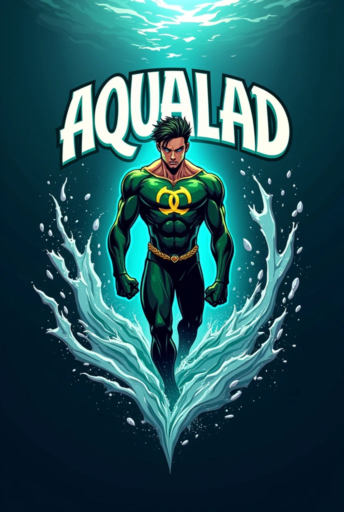 create aqualad dc comics logo