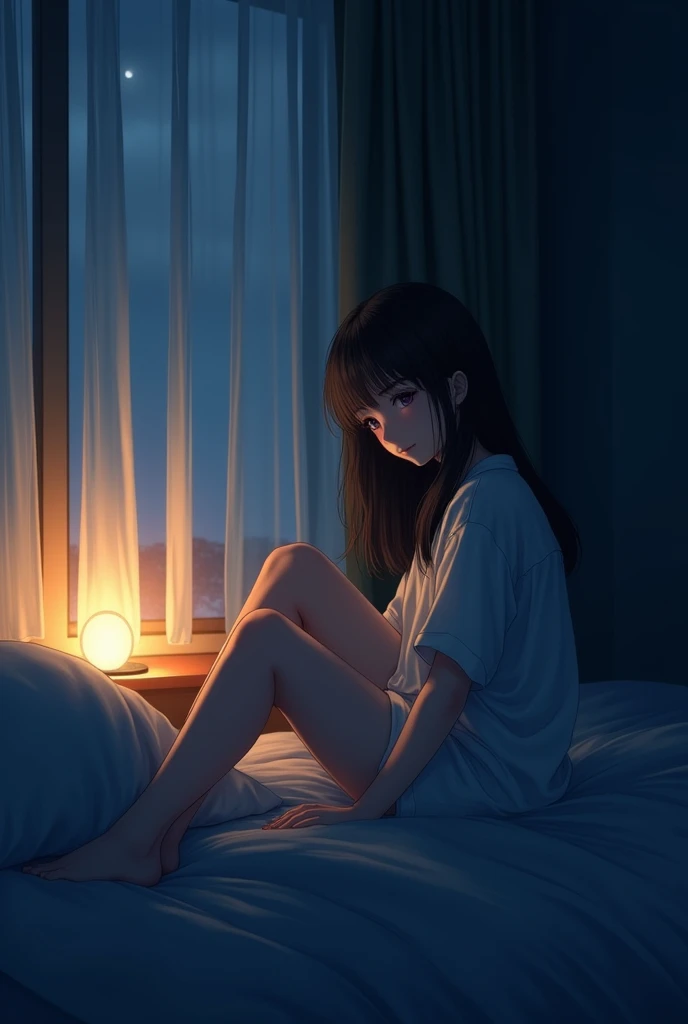 score_9,score_8_up,score_7_up,source_anime,
LowKeyLights_v2, 1girl,solo,blue theme,dawn,indoors,laying on bed, looking out,window
 <lora:low-key_lights_v2_pony:0.8>