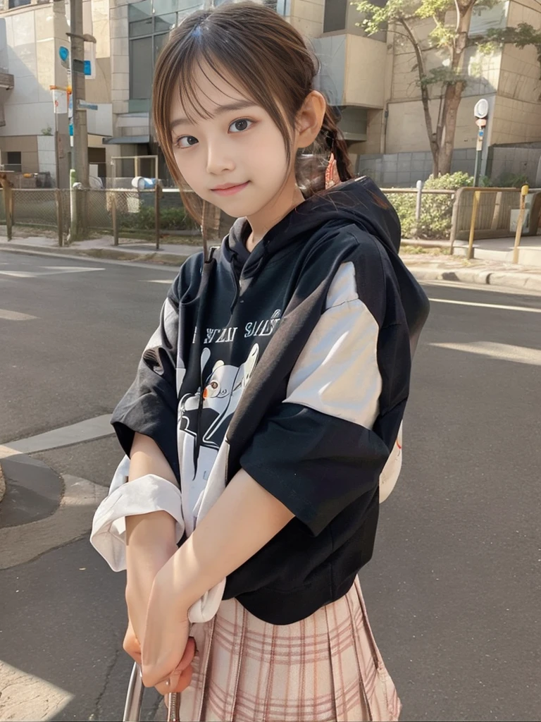 Super cute elementary school girls t-shirt
