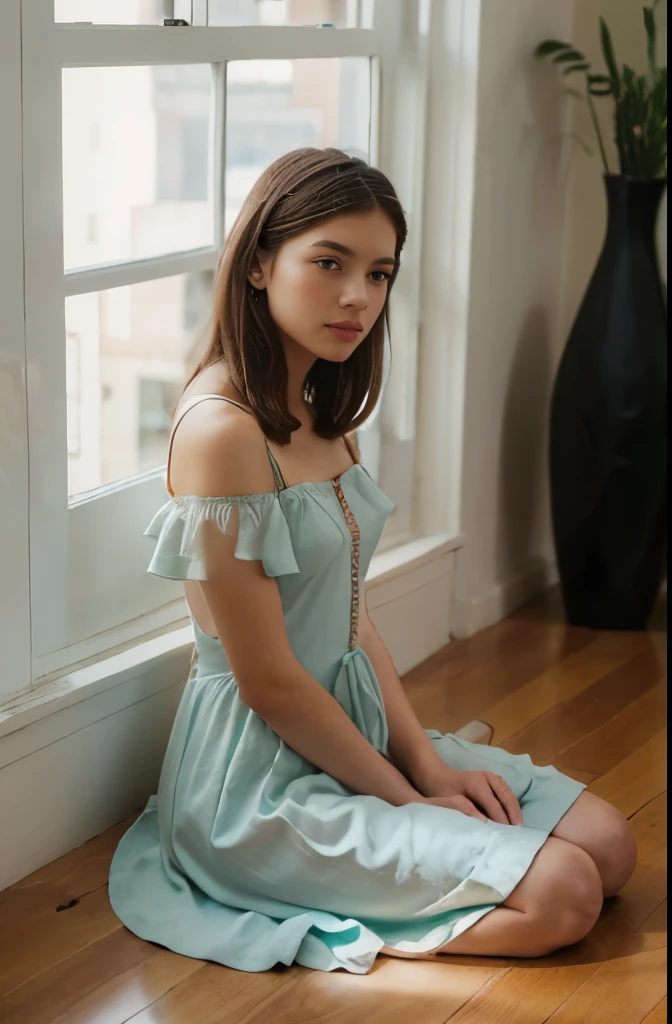 there is a woman sitting on the floor in a dress, a pastel inspired by Alice Prin, tumblr, rococo, rococo dress, # rococo, rococo queen, dress in the style of rococo, rococo fashion, rococo ruffles dress, victorian style costume, victorian inspired clothing, with victorian clothing, in victorian aristocrat, victorian dress