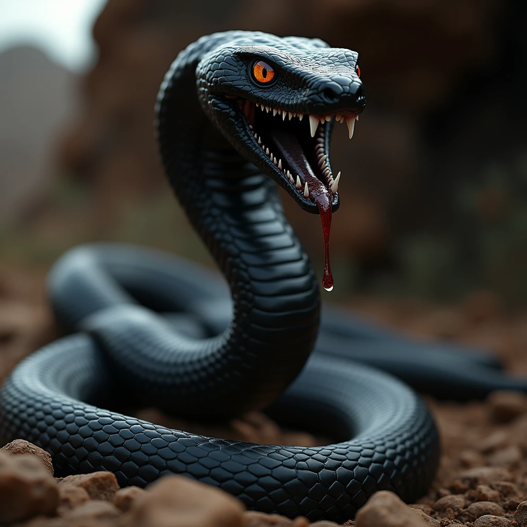 Black Mamba agresive