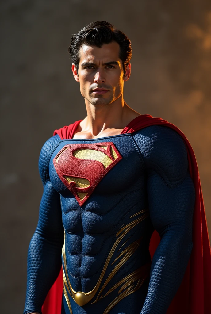 Make a picture of Superman fucking alexendra daddario