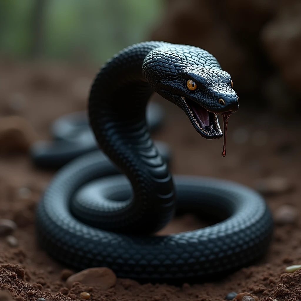 Black Mamba agresive