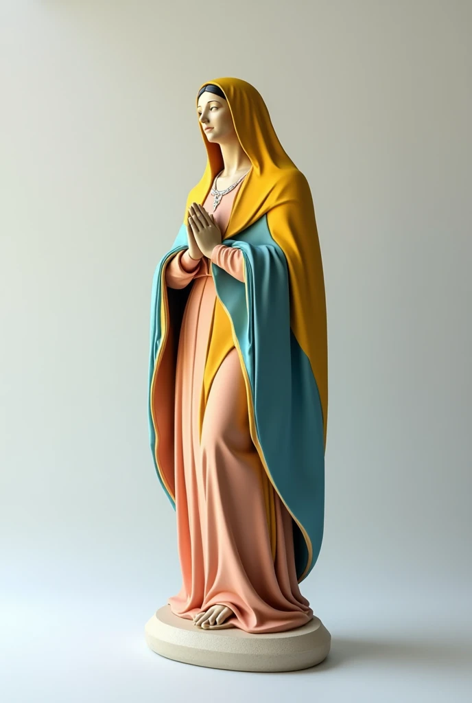 Our Lady of Aparecida 3D Abstract 