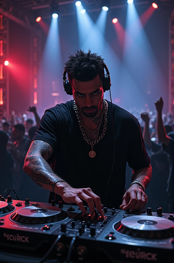 Creating the image of a killer DJ