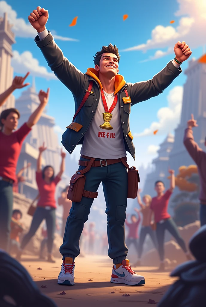 Freefire champion congratulations