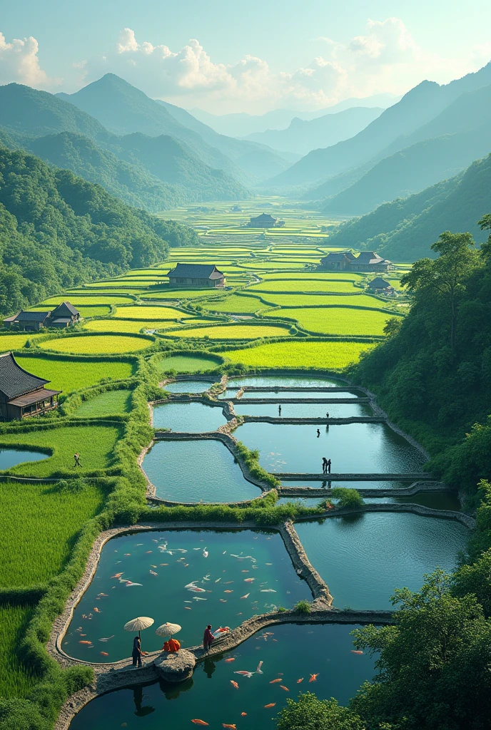 Fish farming in field
chaina
