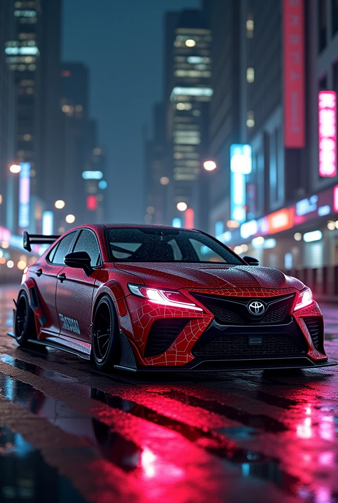 Tayota camry tuning end spidermen 250speed