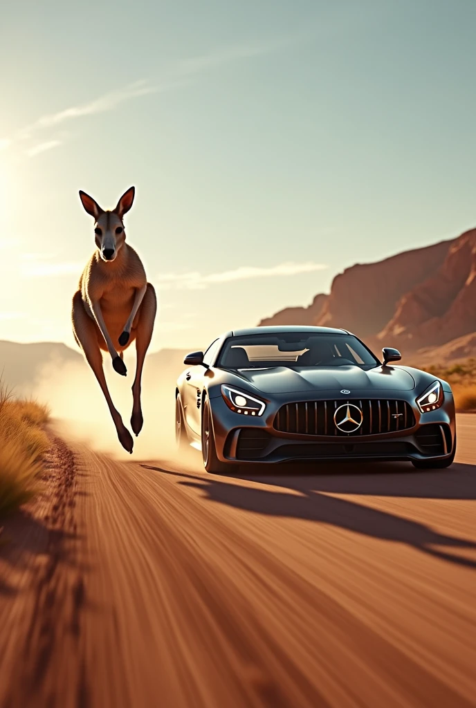 Kangaroo end mercedes benz speed
