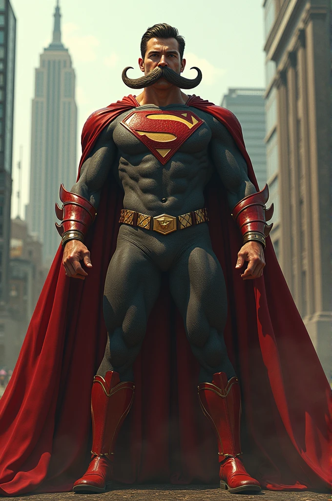 Generates the super hero super mustache