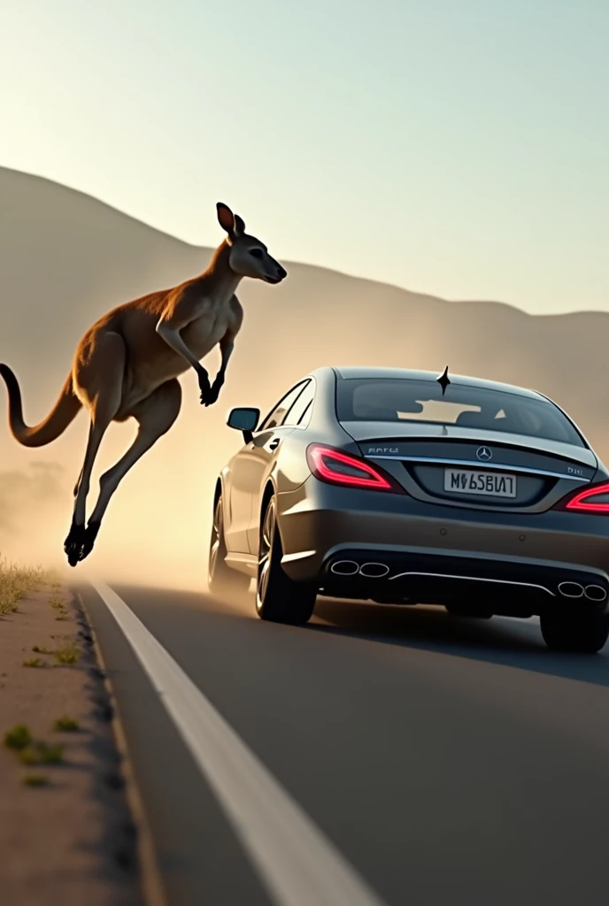 Kangaroo end mercedes benz cls63 speed 250