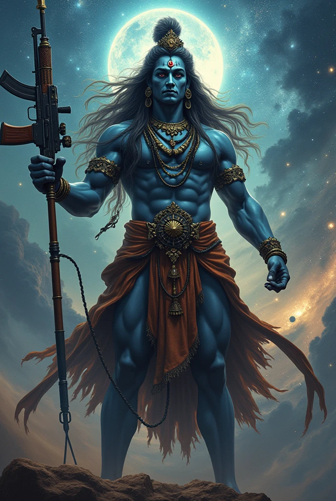Mahadev with AK47