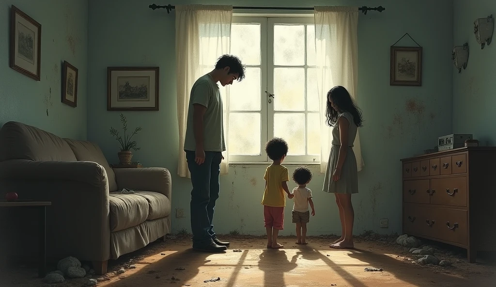 A family drifts apart due to misunderstandings and pride.