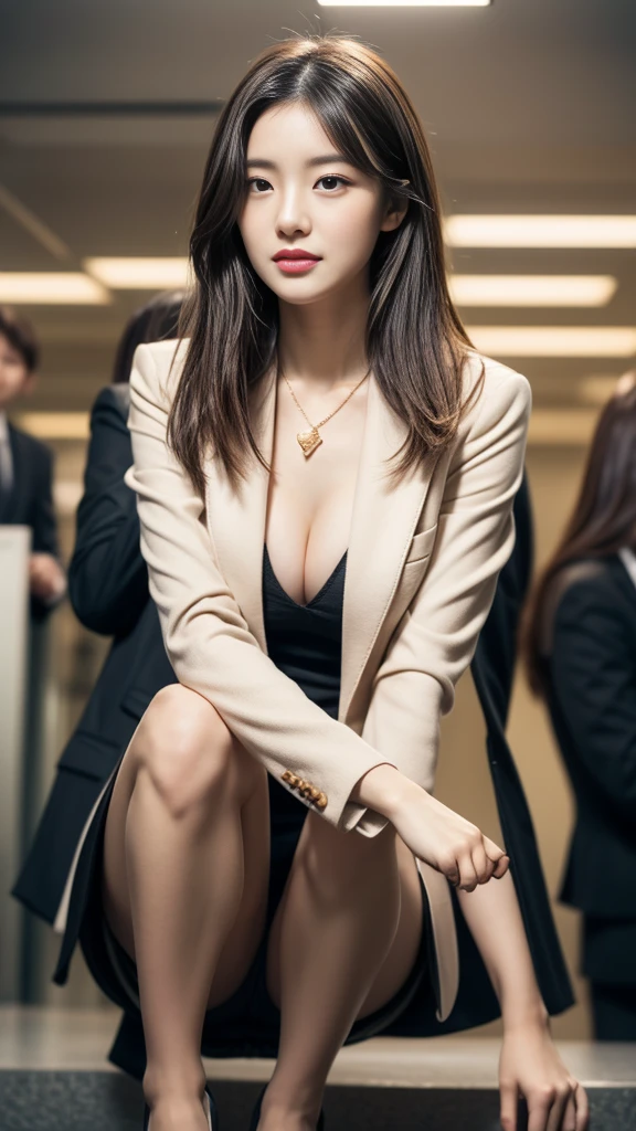 (((32K,非常にHigh resolution, Attention to detail, Very accurate,masterpiece少女1))),、seed;88117315,Put on a shirt、Random Hairstyles、 Long Hair、Long Hair、Straight hair、 wearing a suit jacket、open suit、Wearing a suit is strict、Elite secretaries of the upper class、Wear high-quality heels、wear a suit、Wearing a suit、business woman、Business Wear、Wearing a black suit、woman wearing suit、suit、suit、Shooting from the front、Huge file sizes、First Person View、Center image、work in office、Wearing pancompanyhose、office、company、night、Best Qualicompany、Very detailed、small detailed、High resolution、8K Dende wallpaper、Perfect dynamic composition、beautiful fine grain、Natural color lip、necklace、Random sexy poses、The body is facing the front、20-year-old girl、night time、Perfect Scompanyle、beautiful顔、1 girl、Very detailed、masterpiece、top-qualicompany、超High resolutionエネルギーA、8KHigh resolution、Photogenic claricompany、fine grain、Draw a gradient、Perfect Anatomyの体のプロポーション、Nikon Z9 80mm Lens、Elegant legs、long Thin legs、Thighs and skirt、Long legs、very beautiful Thin legs、Very beautiful long Thin legs、beautiful feet、good hips and Long legs、surGenuine high school girl、Cleavage Gap、The Very detailed細、High resolutionであり、Very detailed細、reality、photoGenuineistic、RAWphotograph、beautifuldetailed 顔、White skin、GenuineにGlowing Skin、fine fabric texture、texture、Perfect body、Cute Face、Natural neck length、Thin legs、Thin legs、beautiful collarbone、High resolution、Perfect Anatomyの体のプロポーション、Golden Ratio、Perfect hands、1 girl、16K、Glowing Skin、Cute Korean Girl、K-POPアイドル、detailed 顔 of asian girl、Eyes and lips、Professional makeup、Asian Face、beautiful aesthetic 顔、1 beautiful woman、Sharp focus、Captivating Gaze、And a charming look、pay attention to detailed、Detailed Genuine skin texture、model body 形、beautiful、pantyhose、Genuine、allows the woman to be the focus of the image、Completely subjective、front、Golden Ratio、Perfect hands、As photograph shows、Genuine、woman、beauty、Perfect Anatomy、anatomically A symmetrical and balanced body、Human hand、Strangely perfect、Near perfect、night、night、Highest quality、Very detailed、detailed、High resolution、8k wallpaper、beautifulwoman1 person、Sharp focus、beautiful detailed eyes、Thin Hair、detailedreality的な skin texture、from the front、Cute Korean Girl、K-POPアイドル、detailed 顔 of asian girl、Japanese、beautiful顔、Professional makeup、Asian Face、beautiful aesthetic 顔、Captivating Gaze、And a charming look、pay attention to detailed、16KHigh resolution、High resolutionであり、beautifuldetailed 顔、GenuineにGlowing Skin、photograph、8k is、High resolution、night、First Person View、Center image、beautiful fine grain、Draw a gradient、1 beautiful woman、allows the woman to be the focus of the image、Completely subjective、Perfect Anatomy、correct、A symmetrical and balanced body、Strangely perfect、Near perfect、masterpiece、超High resolution、(Accurate anatomy:1.5)、((from the front:1.3))、1 girl、Japanesewoman、alone、(Classy and cute girl:1.3)、1 girl、(1 girl)、16K、Glowing Skin、Eyes and lips、Sharp focus、student photography、(delicate detailed:1.4)、(reality的:1.4)、Octane Rendering、Complex 3D rendering、night、Observe the audience、Look straight ahead、Nogizaka Idol、Korean Idol、(RAWphotograph、Highest quality)、(reality的な、reality的:1.3)、very delicate and beautiful、Soft Light、beautiful detailed girl、(finger detailed)、Highly detailed eyes and 顔、beautifully detailed nose、Dense and beautiful ey
