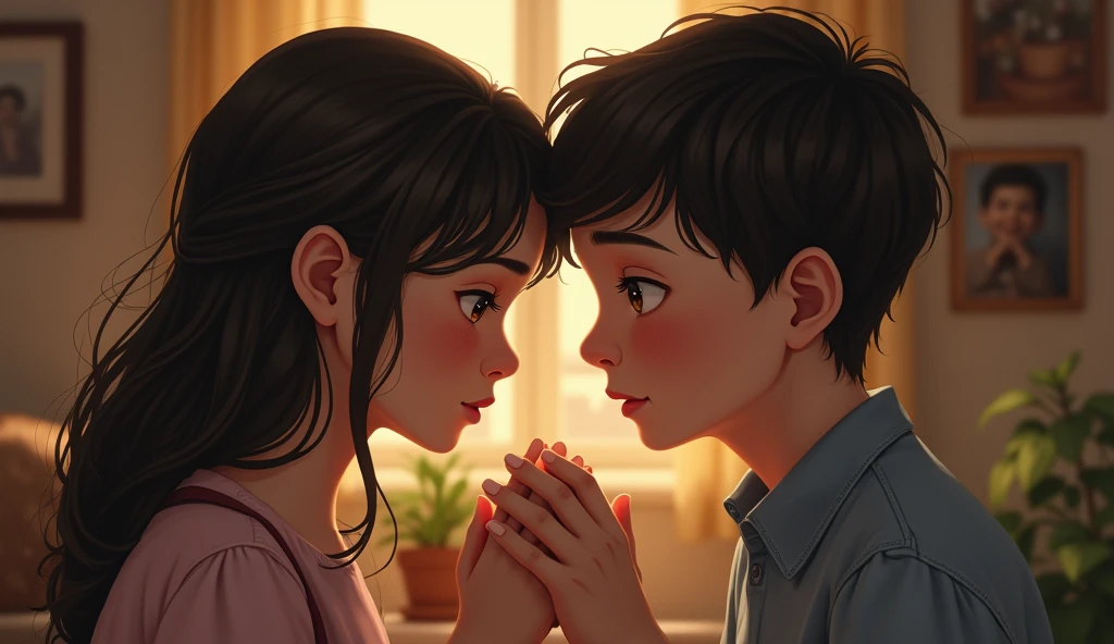 to misunderstandings and pride. Years later, during a family reunion, they reflect on their childhood memories and the love they once shared.