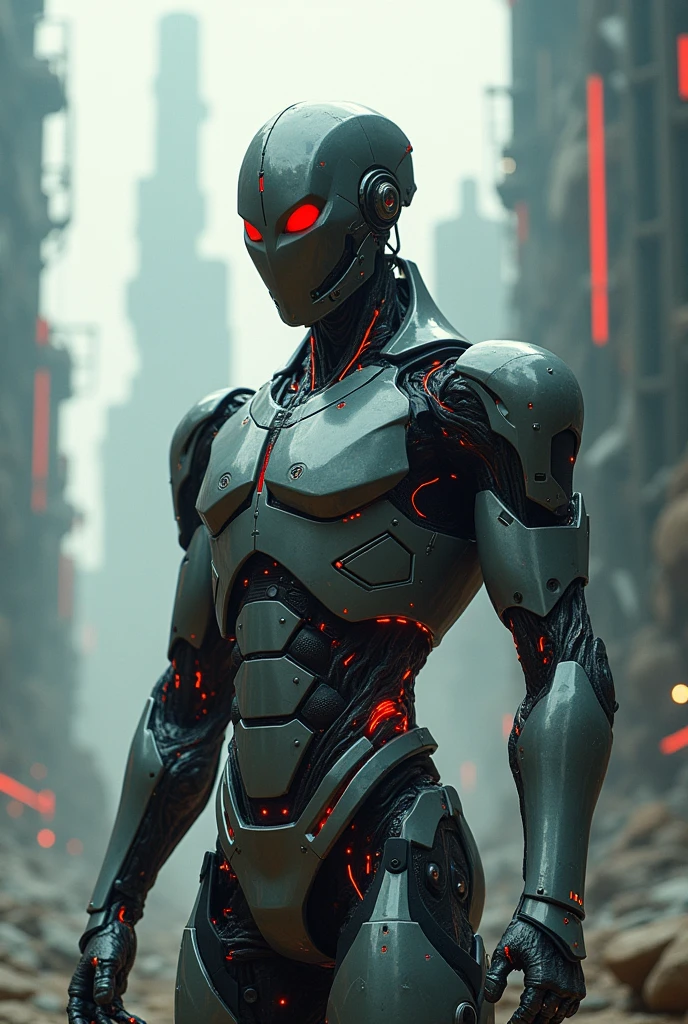 robotick background in fromt right(REDOY VAU)
create a image